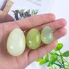 Undrilled Xiuyan Jade Yoni Eggs Massage Jade egg to Train Pelvic Muscles Kegel Exercise