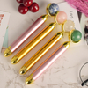 Single-end Electric Rock Quartz Stone Ball Roller and Skin Gym Face Facial Roller for Face Massager Tool 
