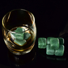 Natural Green Aventurine Whiskey Stones Gemstone Whiskey Ice Stone