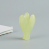 1.5 Inch Xiuyan Jade Stone Small Carved Crystal Angel Figurine