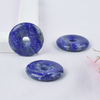 Natural Lapis Lazuli Gemstone Donut Carved Crystal Gemstone Donut 