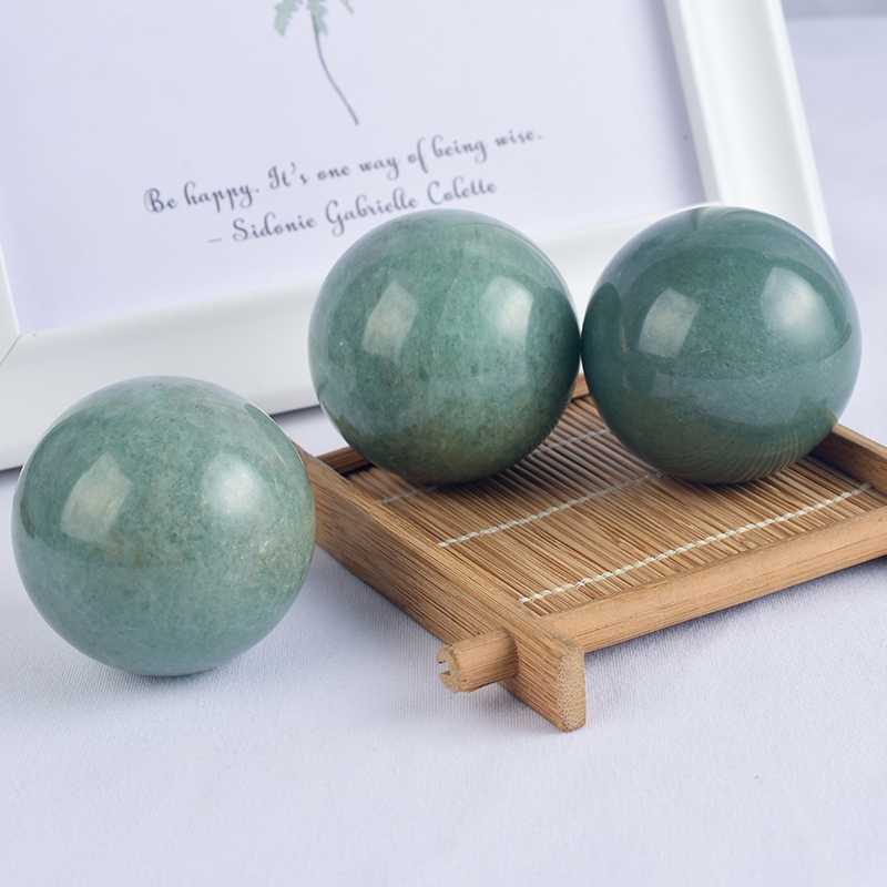 Natural Green Aventurine Crystal Ball Sphere 
