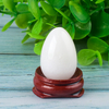 Undrilled White Jade Yoni Eggs Massage Stones to Train Pelvic Muscles Kegel Exercise