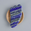 Horn Shaped Lapis Lazuli Stone Gua Sha Massage Tool Natural Scraping board Body Scraper Crystal Scratching