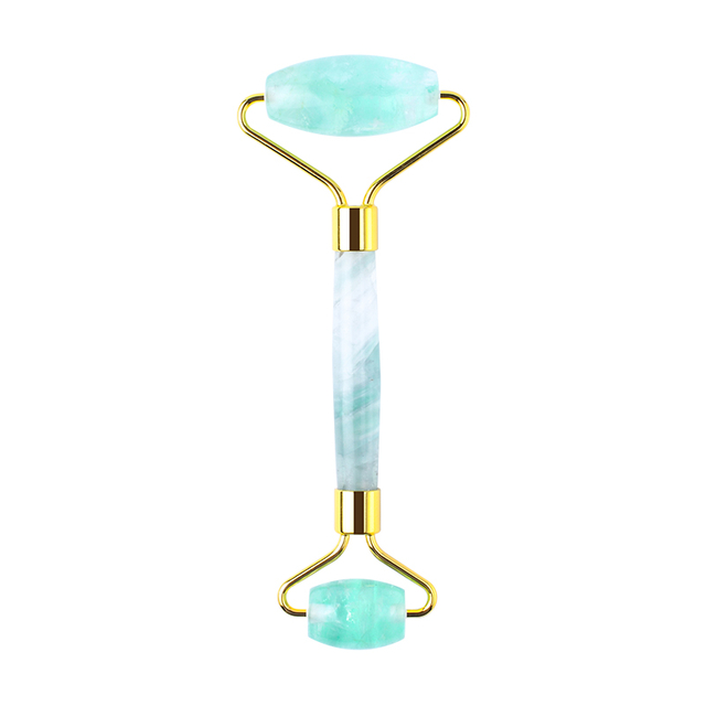 Natural Fluorite Jade Roller High Quality Green Fluorite Face Roller with Competitive Price for Sale
