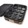 Hot Selling Electric Spa Essential Oil Stone Portable Heated Rocks Massage Stones And Warmer Set Come with 12 Pcs Hot Spa Stones